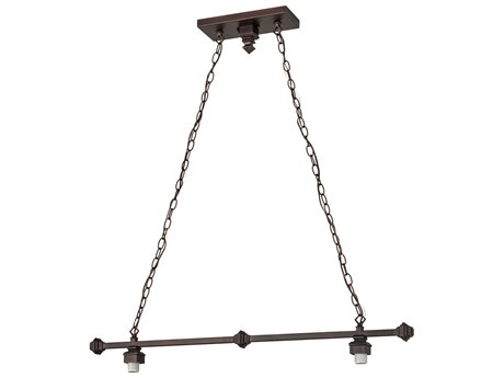 Meyda 2-Light Bronze Island Pendant