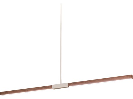 Meyda Led Brown Glass Linear Island Pendant