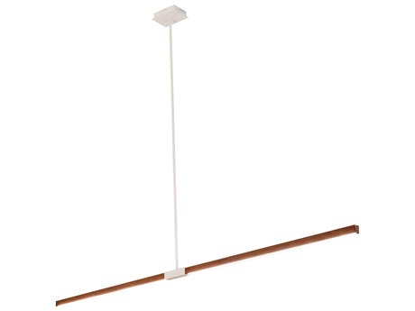 Meyda Led Brown Glass Linear Island Pendant