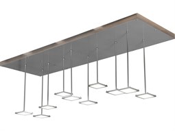 Meyda Kossar 34-Light White Grey LED Pendant | MY216328
