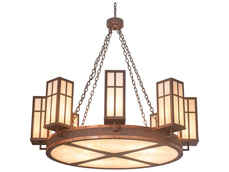 Meyda Silverton 16-Light Brown Chandelier