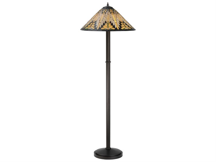 Meyda Nuevo Mission Multi Color Floor Lamp