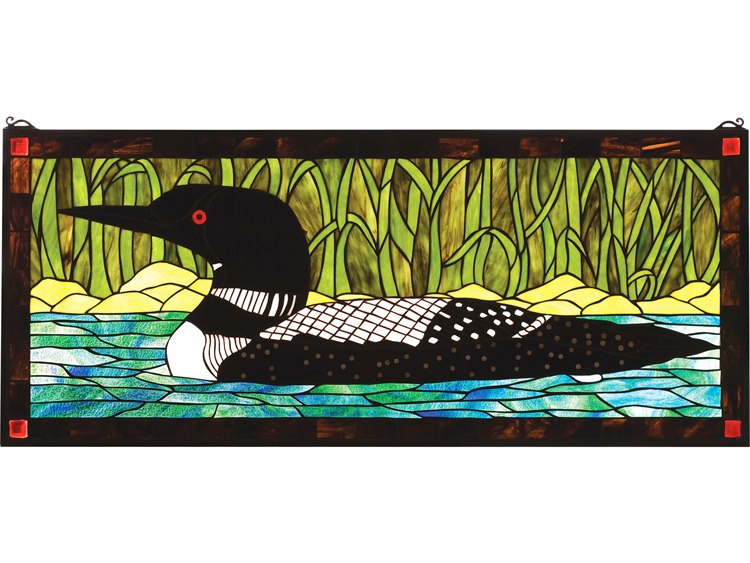 Meyda Loon Stained Glass Window