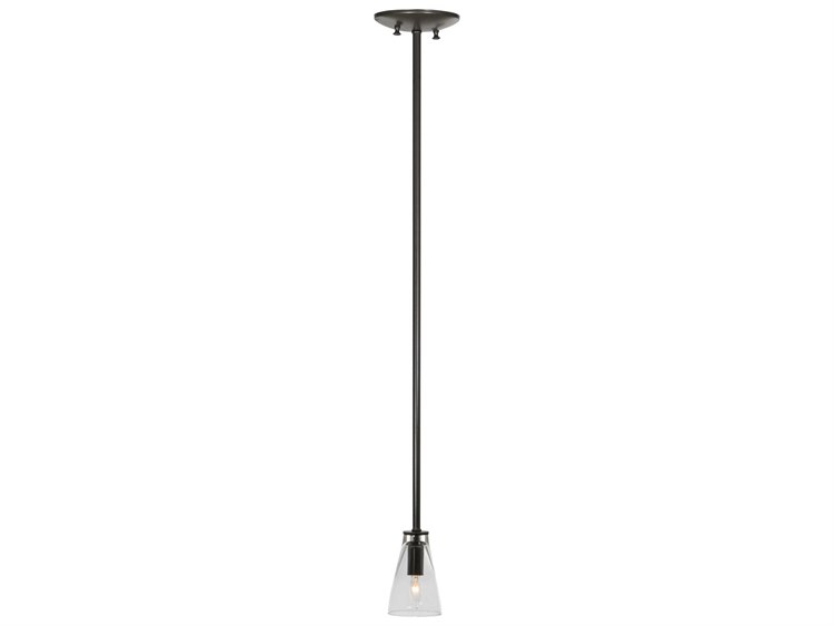 Meyda Lodge 1-Light Bronze Glass Empire Pendant