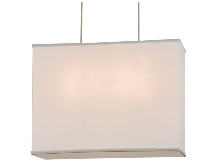 Meyda Lodge 2-Light Nickel Geometric Pendant