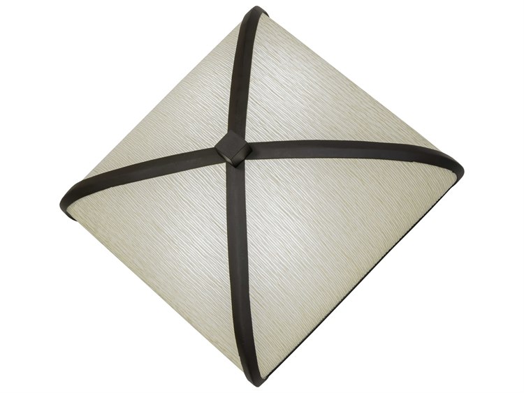 Meyda Lodge 2-Light Bronze LED Wall Sconce