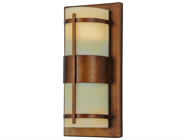 Meyda Lodge 2-Light Copper Wall Sconce