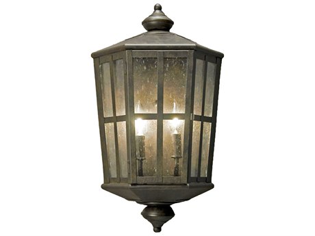 Meyda Manchester 2 - Light Glass Outdoor Wall Light