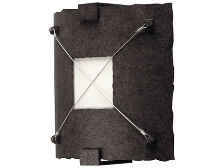 Meyda Maxton Smoke Gray Wall Sconce