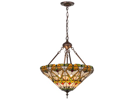 Meyda Middleton 3-Light Brown Pendant
