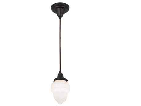 Meyda 1-Light Brown Glass Mini Pendant