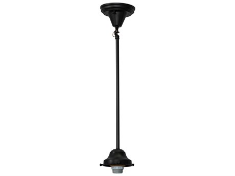 Meyda Revival Schoolhouse 1-Light Brown Mini Pendant
