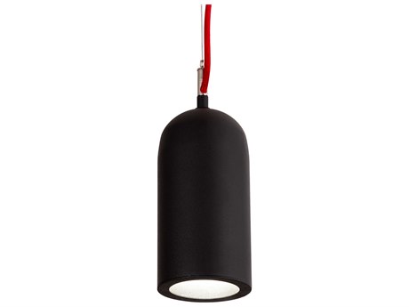 Meyda 1-Light Black Bell Mini Pendant