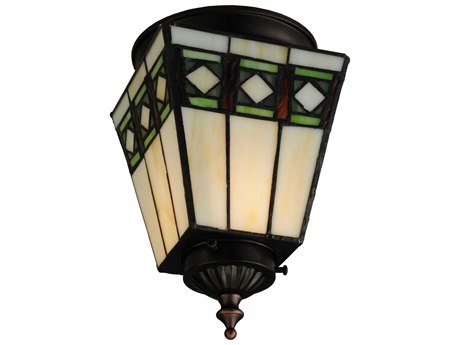 Meyda Diamond Band Mission Outdoor Ceiling Light