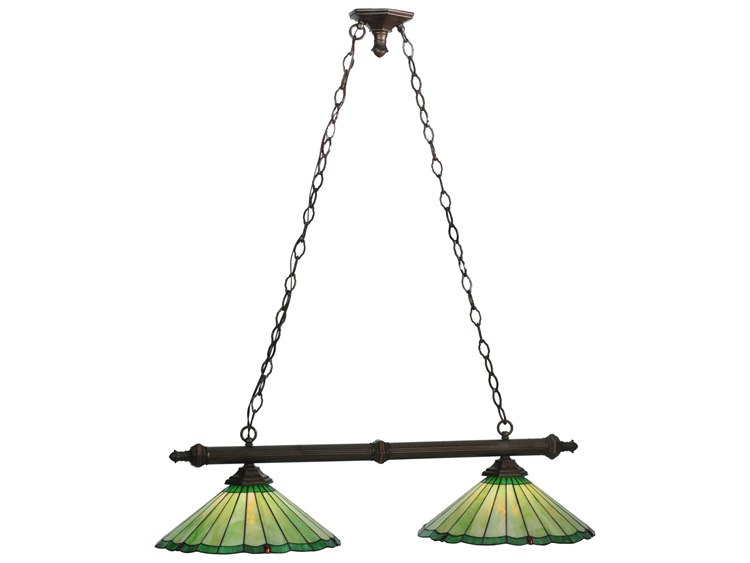 Meyda Caprice 2-Light Bronze Island Pendant