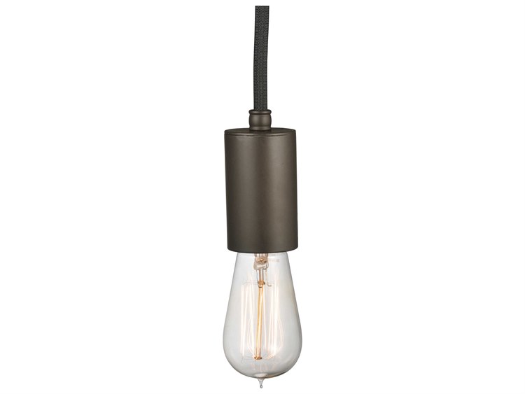 Meyda Mission 1-Light Bronze Bell Mini Pendant