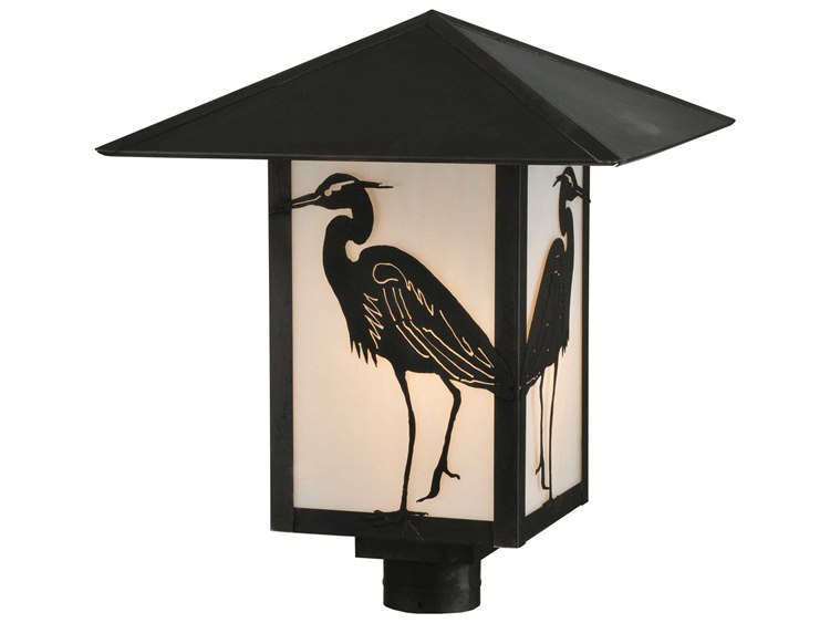 Meyda Seneca Heron Outdoor Post Mount Light