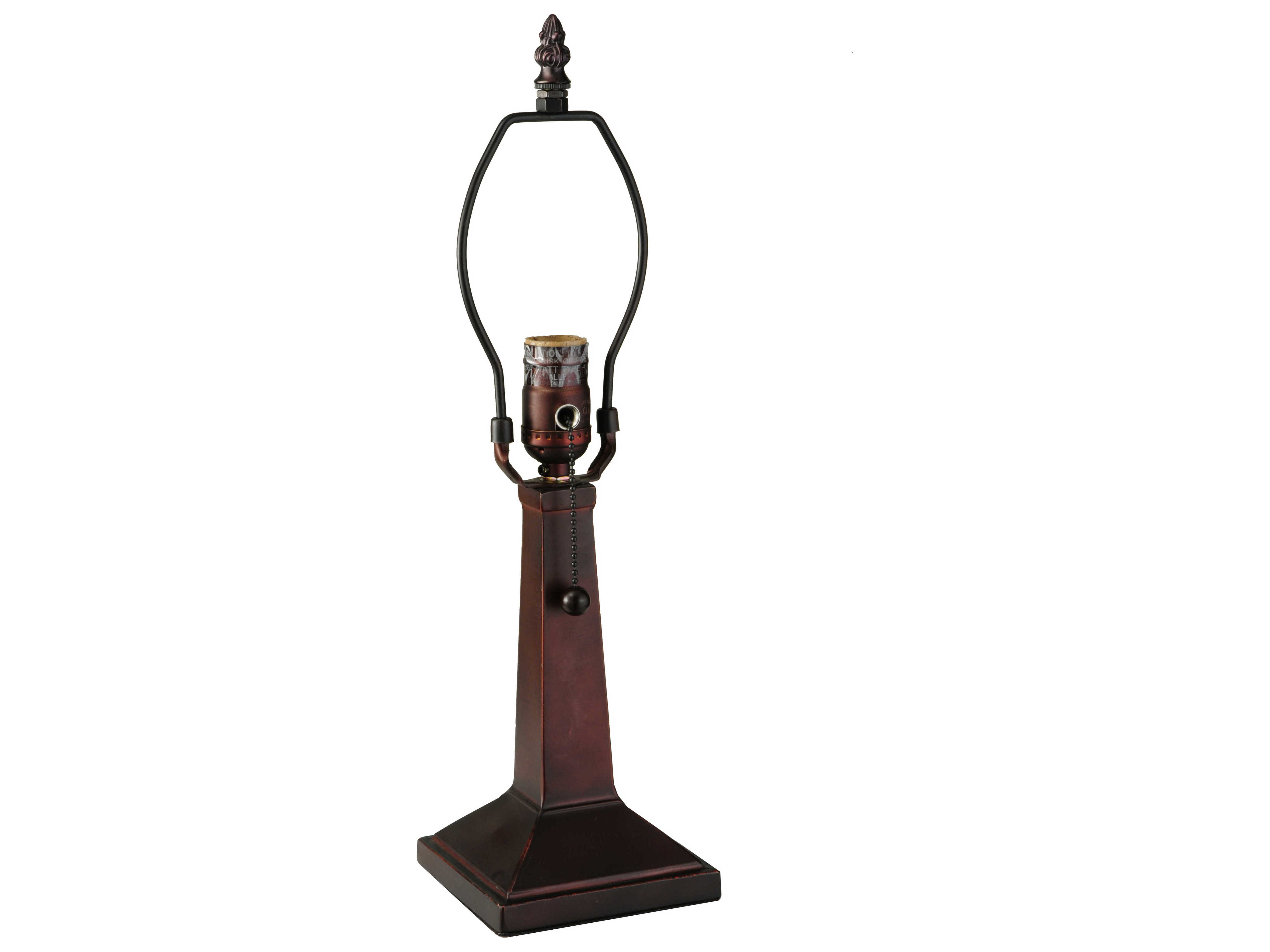 Meyda Tiffany Simple Mission Table Lamp Base | MY139859