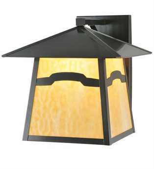 Meyda Stillwater Mountain View Solid Mount Outdoor Wall Light