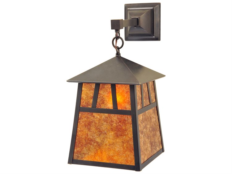 Meyda Stillwater Double Bar Mission Outdoor Wall Light