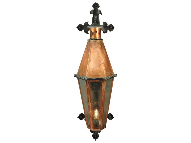 Meyda Millesime 49" Tall 1-Light Brown Wall Sconce