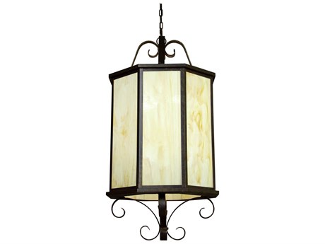Meyda Musetta 8-Light Beige Bronze Cylinder Pendant