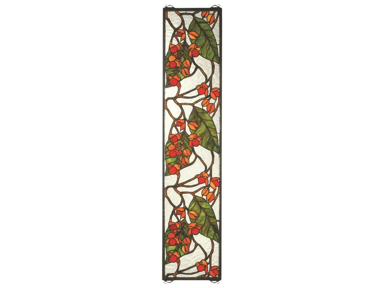 Meyda Bittersweet Stained Glass Window