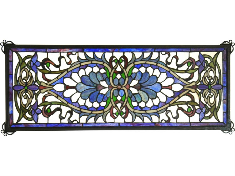 Meyda Antoinette Transom Stained Glass Window