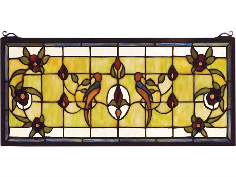 Meyda Lancaster Stained Glass Window