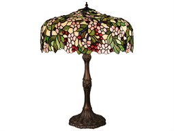Meyda Tiffany Hanginghead Dragonfly Bronze Table Lamp | MY31112