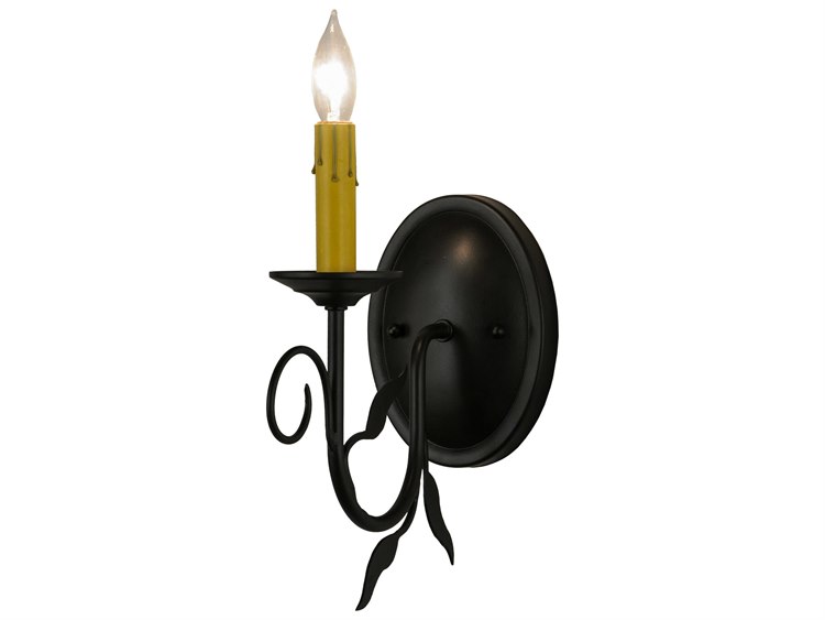 Meyda Bordeaux 1-Light Brown Wall Sconce