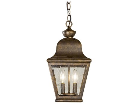 Meyda Palmer 2 - Light Glass Outdoor Hanging Light