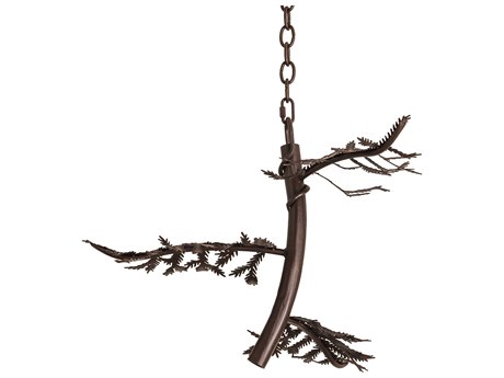 Meyda Brown Tiered Pendant