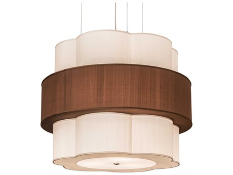 Meyda 9-Light Brown Glass Pendant