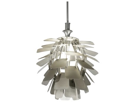 Meyda 1-Light Nickel Pendant