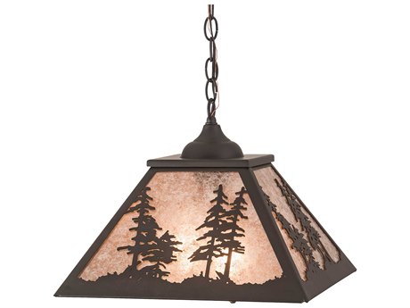 Meyda 2-Light Bronze Pendant