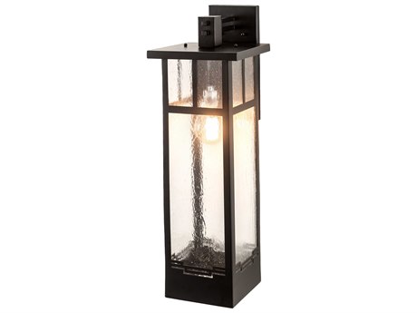 Meyda Roylance 1 - Light Glass Outdoor Wall Light