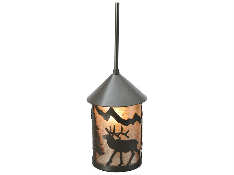 Meyda Lone Elk Outdoor Hanging Light