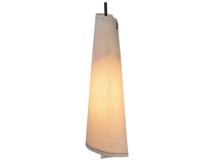 Meyda Rustic 1-Light Black Mini Pendant