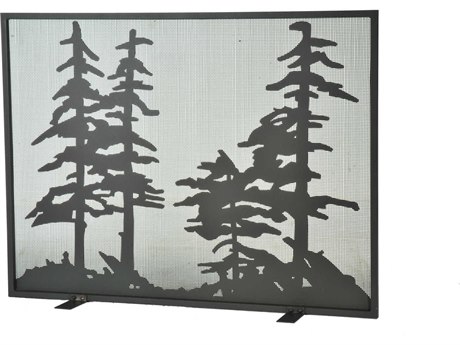 Meyda Tall Pines Fireplace Screen