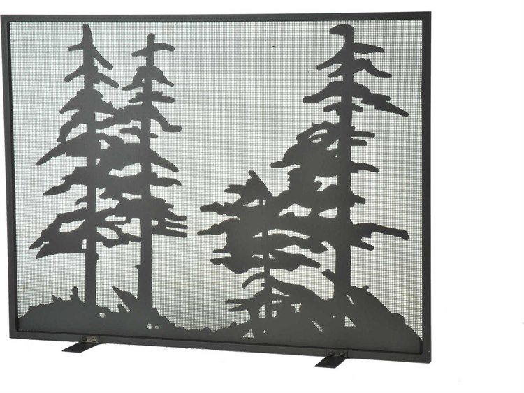 Meyda Tall Pines Fireplace Screen