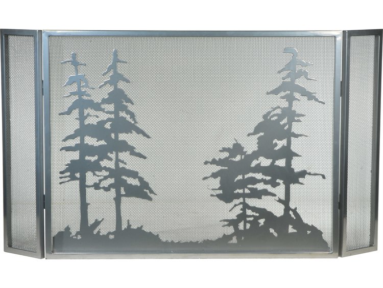 Meyda Tall Pines Folding Fireplace Screen