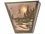 Meyda Tiffany Mission Hill Top Two-Light Outdoor Wall Light  MY147764
