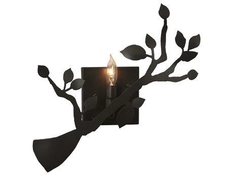 Meyda Oak Branch 1-Light Bronze Wall Sconce