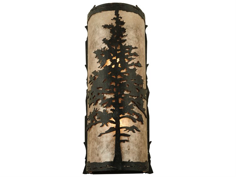 Meyda Tamarack 2-Light Brown Wall Sconce
