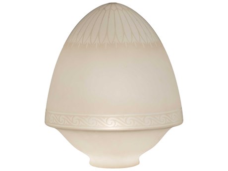 Meyda Tiffany Shade with Raised Pattern Large Urn