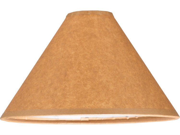 Meyda Parchment Brown Shade