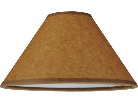 Meyda Taos Brown Parchment Shade