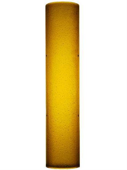 Meyda Metro Fusion Amber Half Cylinder Shade
