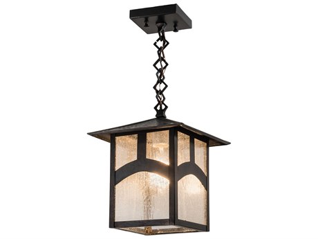 Meyda Seneca 1 - Light Glass Outdoor Hanging Light